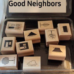 Stampin up Retired Good Neighbors Stamp set